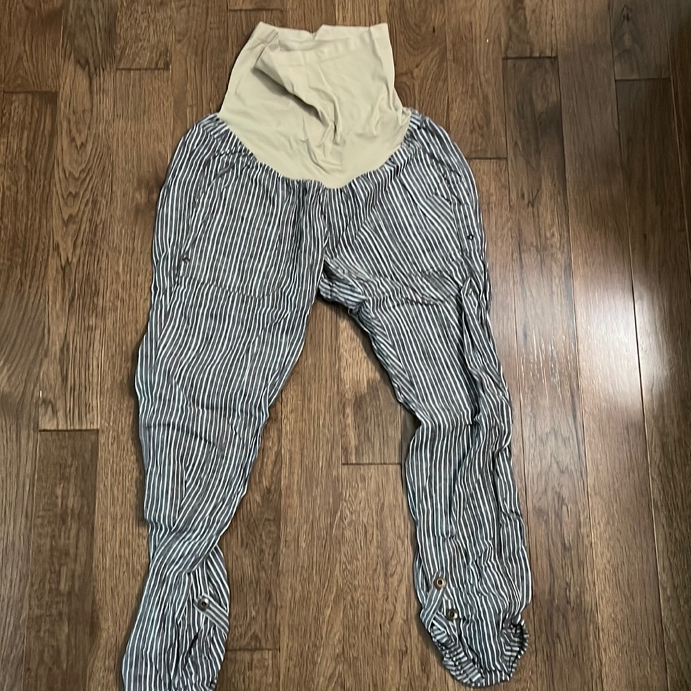 Linen Maternity Pants